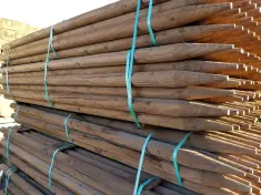 2.75 x 8 DF Round Tree Stakes, Phoenix Enterprises inventory